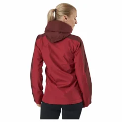 Mila Rain Jacket Maroon Red/brick Red*Haglöfs Outlet