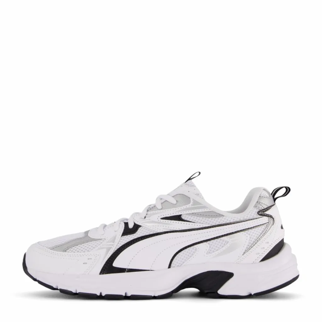 Puma Milenio Tech White- Black- Sil Vit Discount