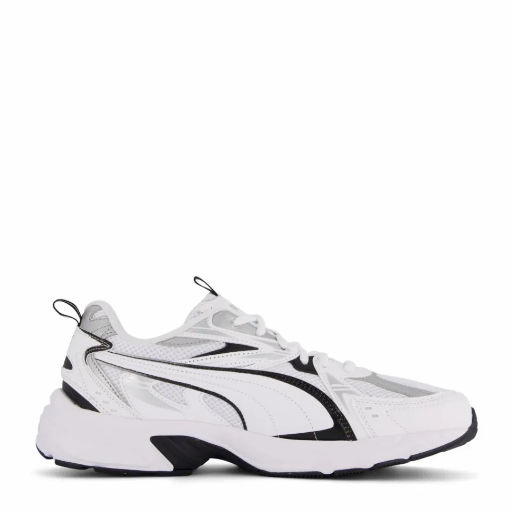 Puma Milenio Tech White- Black- Sil Vit Discount