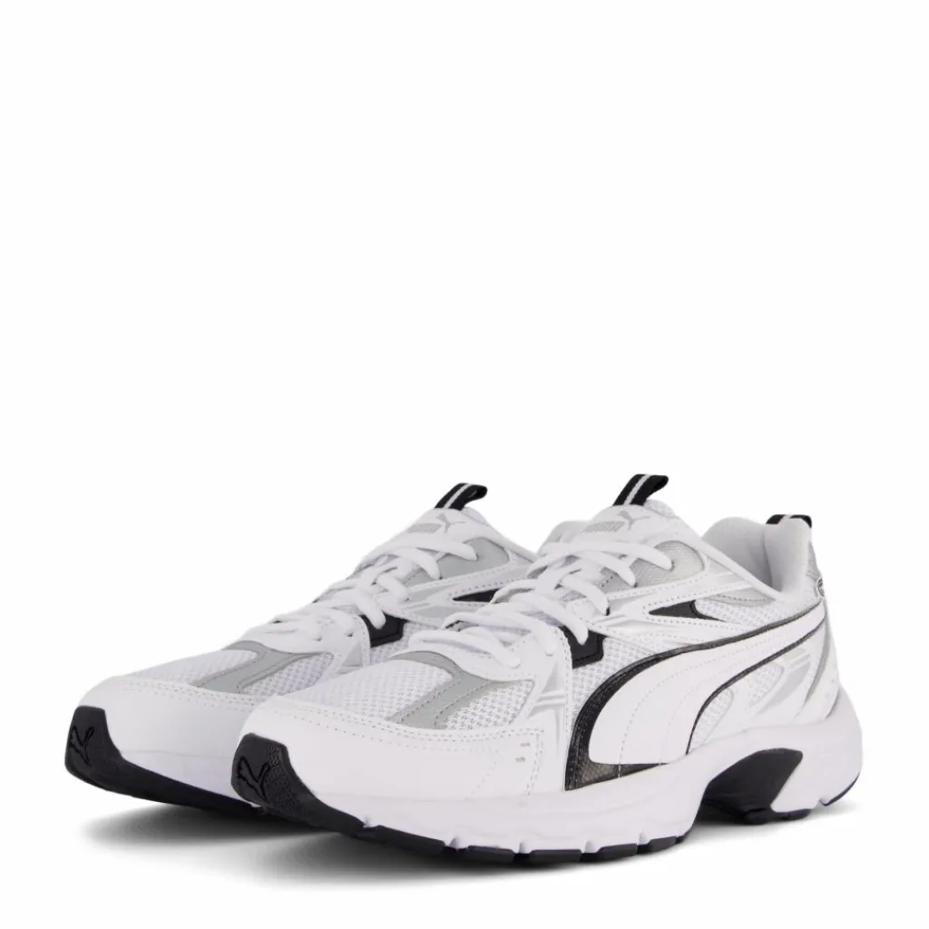Puma Milenio Tech White- Black- Sil Vit Discount