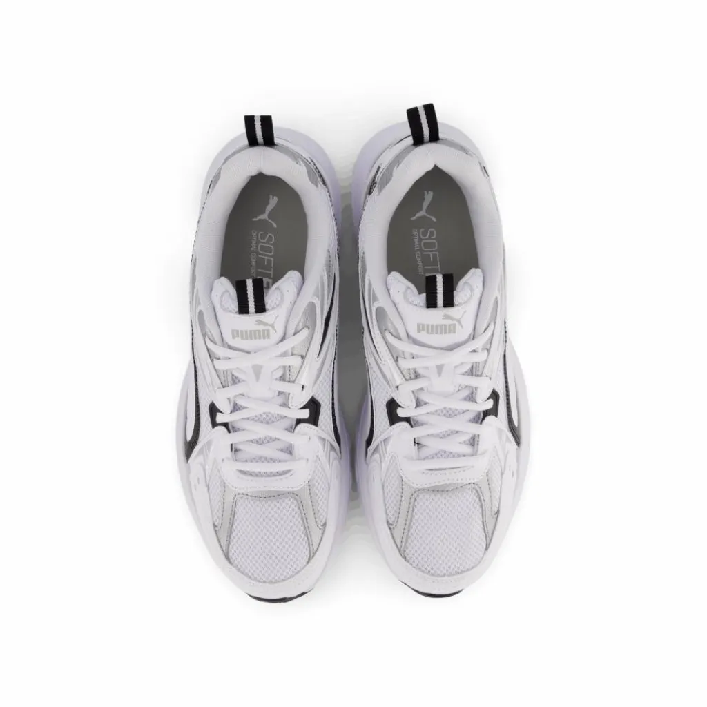 Puma Milenio Tech White- Black- Sil Vit Discount