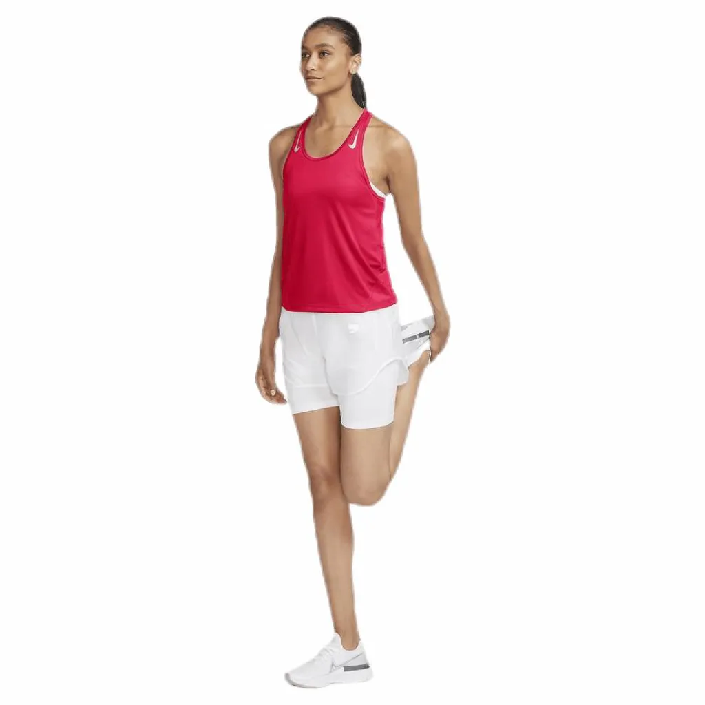 Nike Miler Tank Racer Grey/Silver Röd Outlet