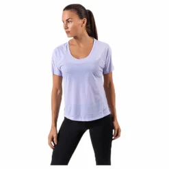 Nike Miler Top SS Breathe Blue Blå Outlet