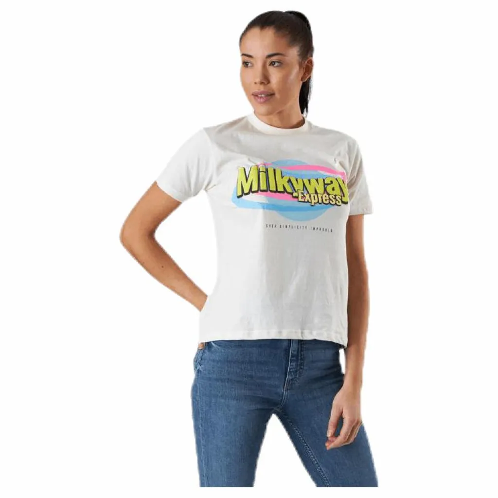 Svea Milkyway Tee White Vit Clearance