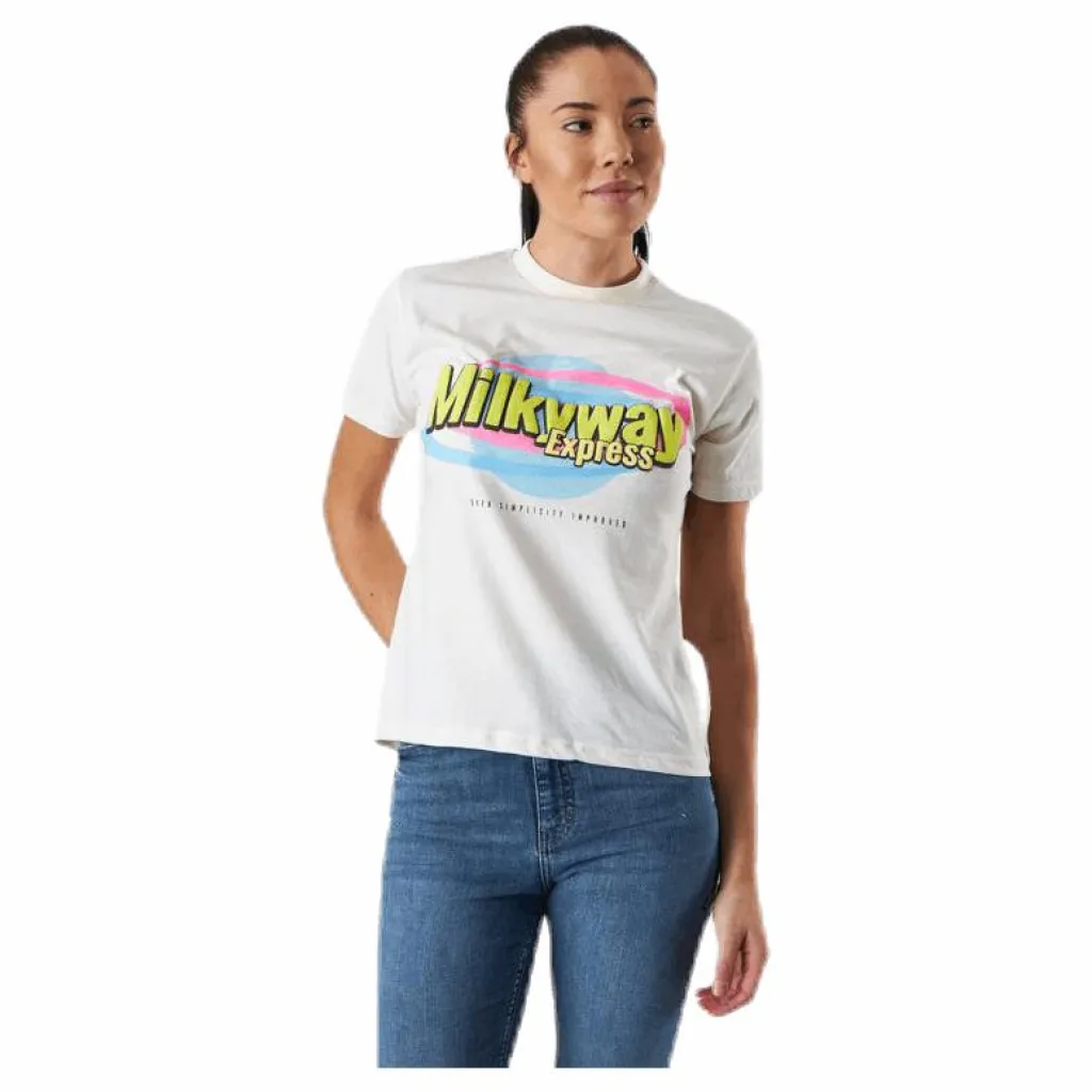 Svea Milkyway Tee White Vit Clearance