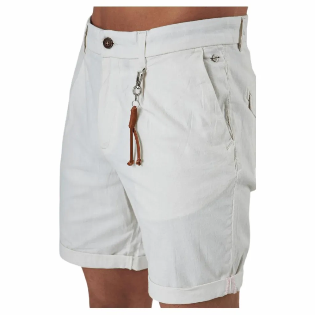 Milton Chino Shorts Akm Linen Grey*Jack & Jones Clearance