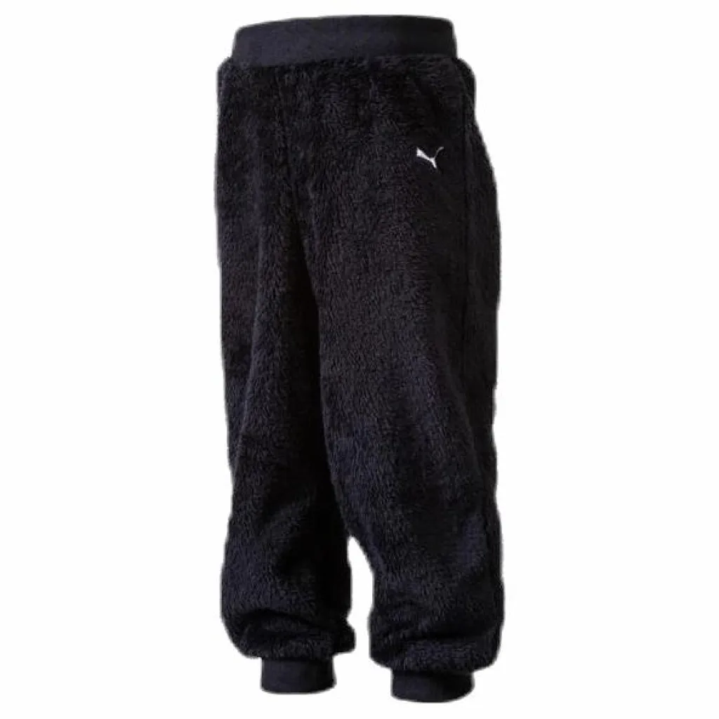 Puma Minicats Sherpa Jogger Black Svart Discount