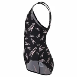 Speedo Minnie Mouse Allover Medalist Black Svart Sale