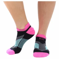 Norfolk Mirenda Thin Running Sock Low-cut Pink/Black Rosa och Svart Clearance