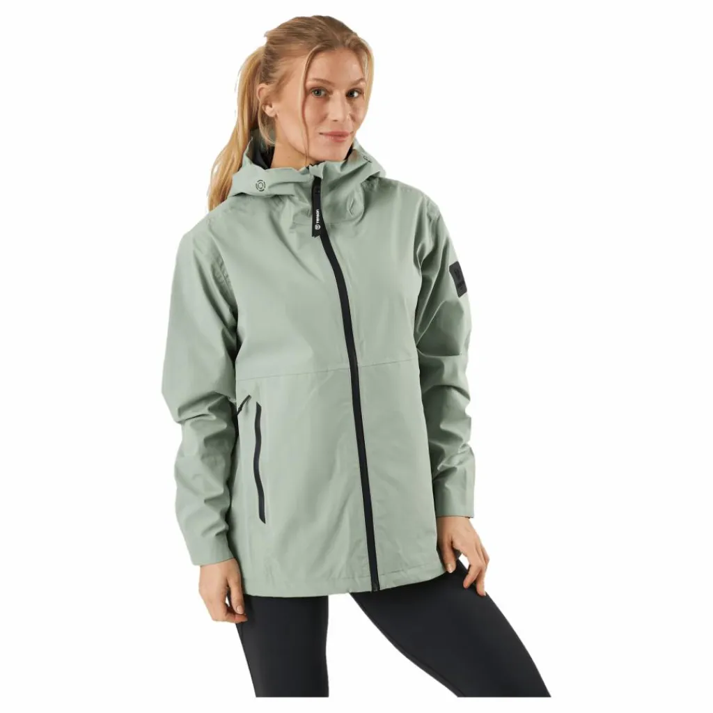 Tenson Misty Shell W Jackets Grey Green Sale