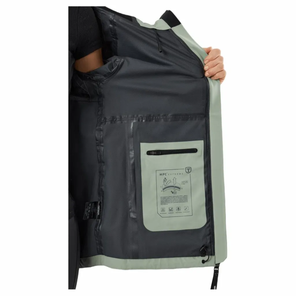 Tenson Misty Shell W Jackets Grey Green Sale