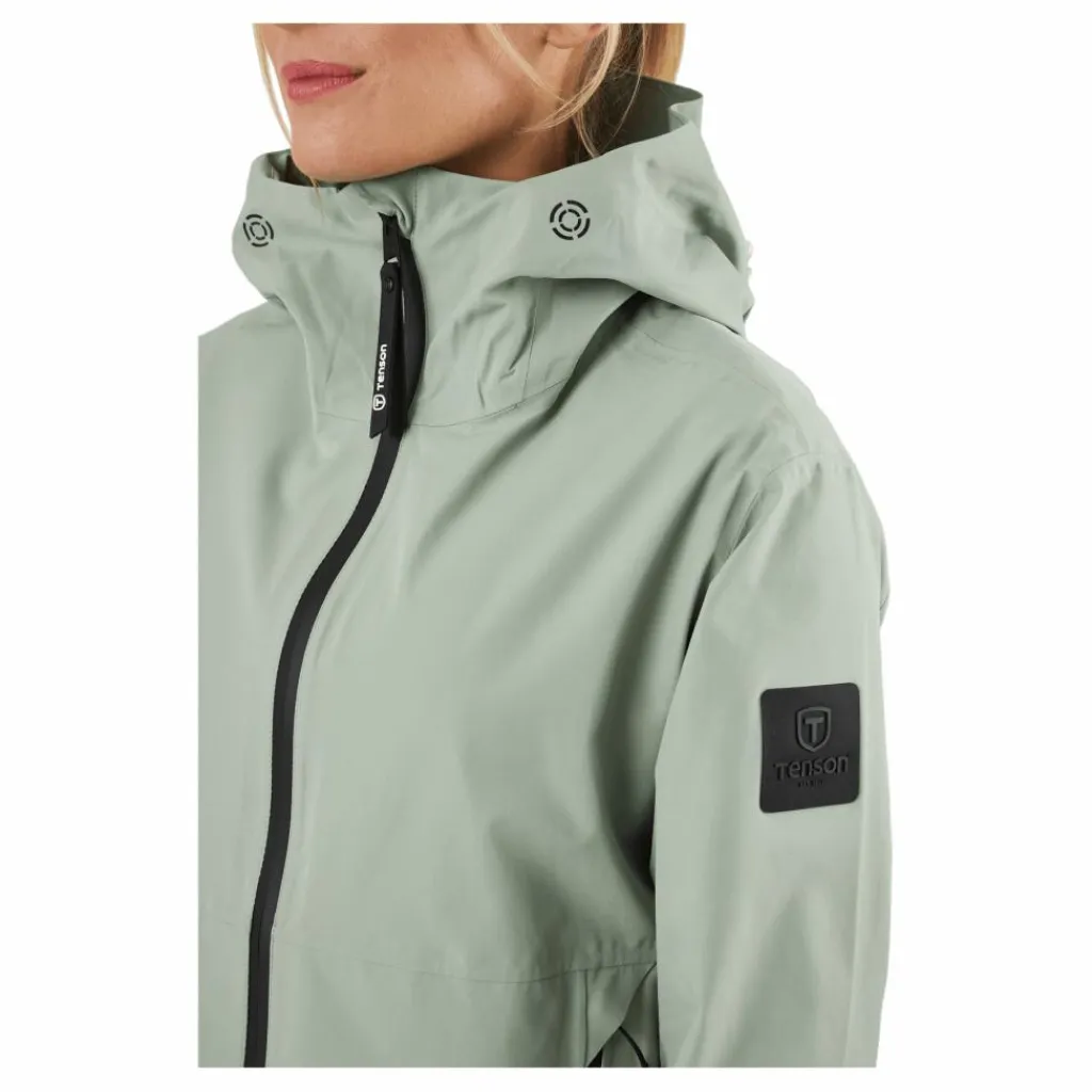Tenson Misty Shell W Jackets Grey Green Sale