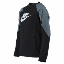 Mixed Material Crew Junior Black/Grey*Nike