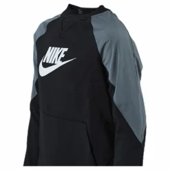 Mixed Material Crew Junior Black/Grey*Nike