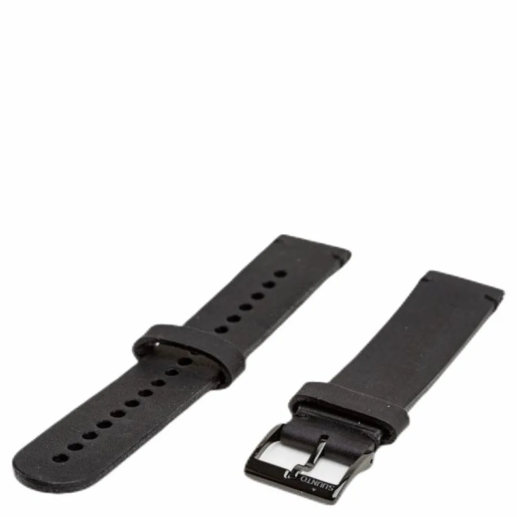 20mm Urban 2 Leather Strap M Black*Suunto