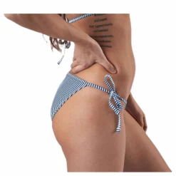 Waikani Beachwear Moani Tie Tanga Blue/Patterned Blå och Mönstrad