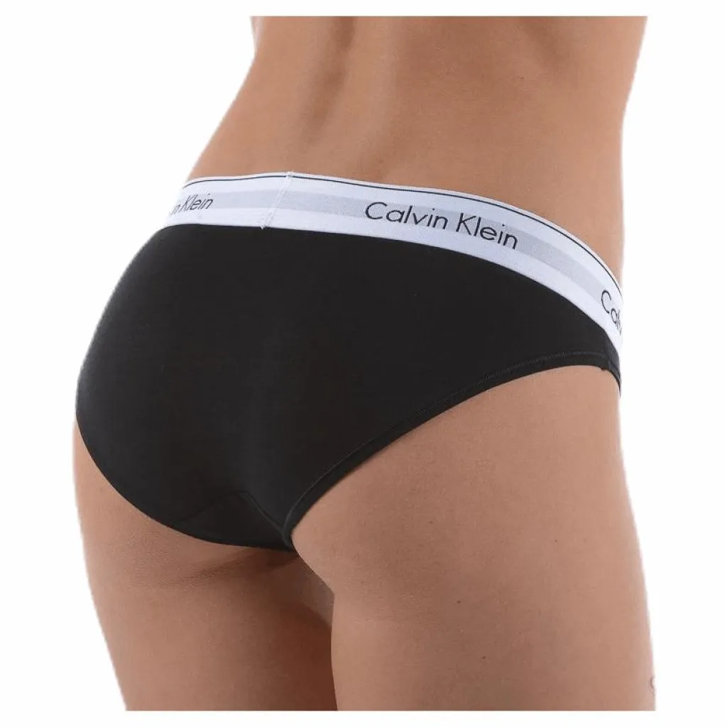 Calvin Klein Modern Cotton Bikini Black Brun Discount