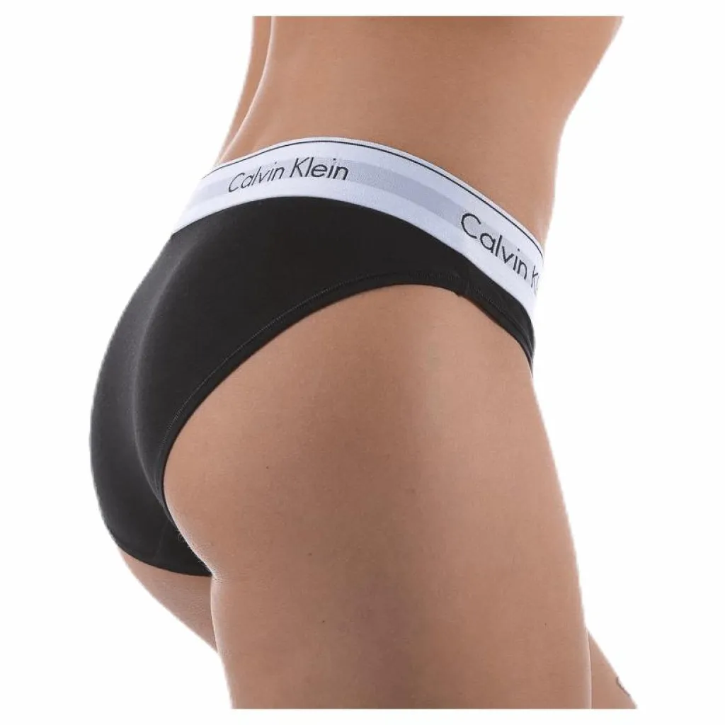 Calvin Klein Modern Cotton Bikini Black Brun Discount