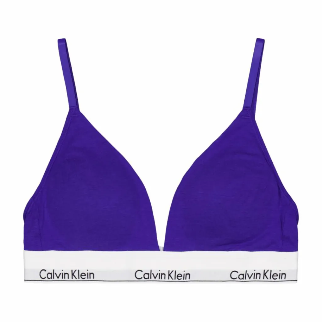 Modern Cotton Lght Lined Trian Blue*Calvin Klein Discount