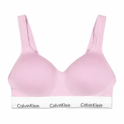 Calvin Klein Modern Cotton Lift Bralette Purple Rosa Hot