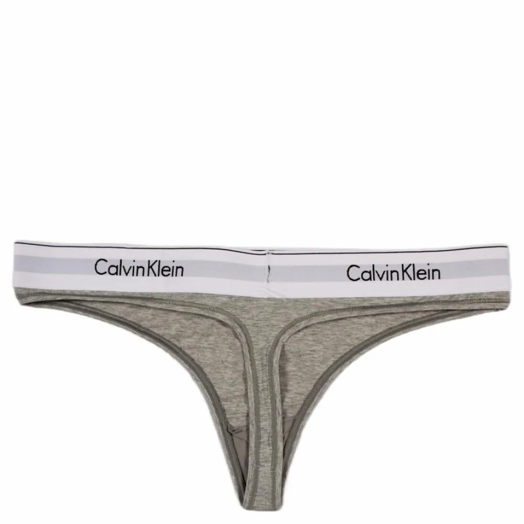 Modern Cotton Thong Grey*Calvin Klein Sale