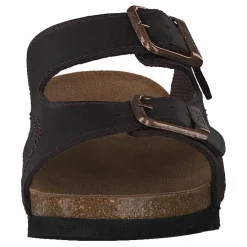 Moldava Wg Ad Oiled Leather Dk Brown/rose Gold*Scholl Discount
