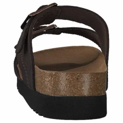 Moldava Wg Ad Oiled Leather Dk Brown/rose Gold*Scholl Discount