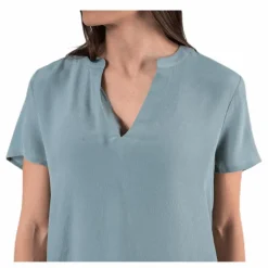 Only Molly Ss V-Neck Green Grön