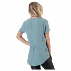 Only Molly Ss V-Neck Green Grön