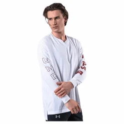 Under Armour Moments LS Tee White Vit