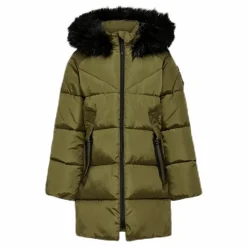 Kids Only Monica Long Puffer Coat Beige Online