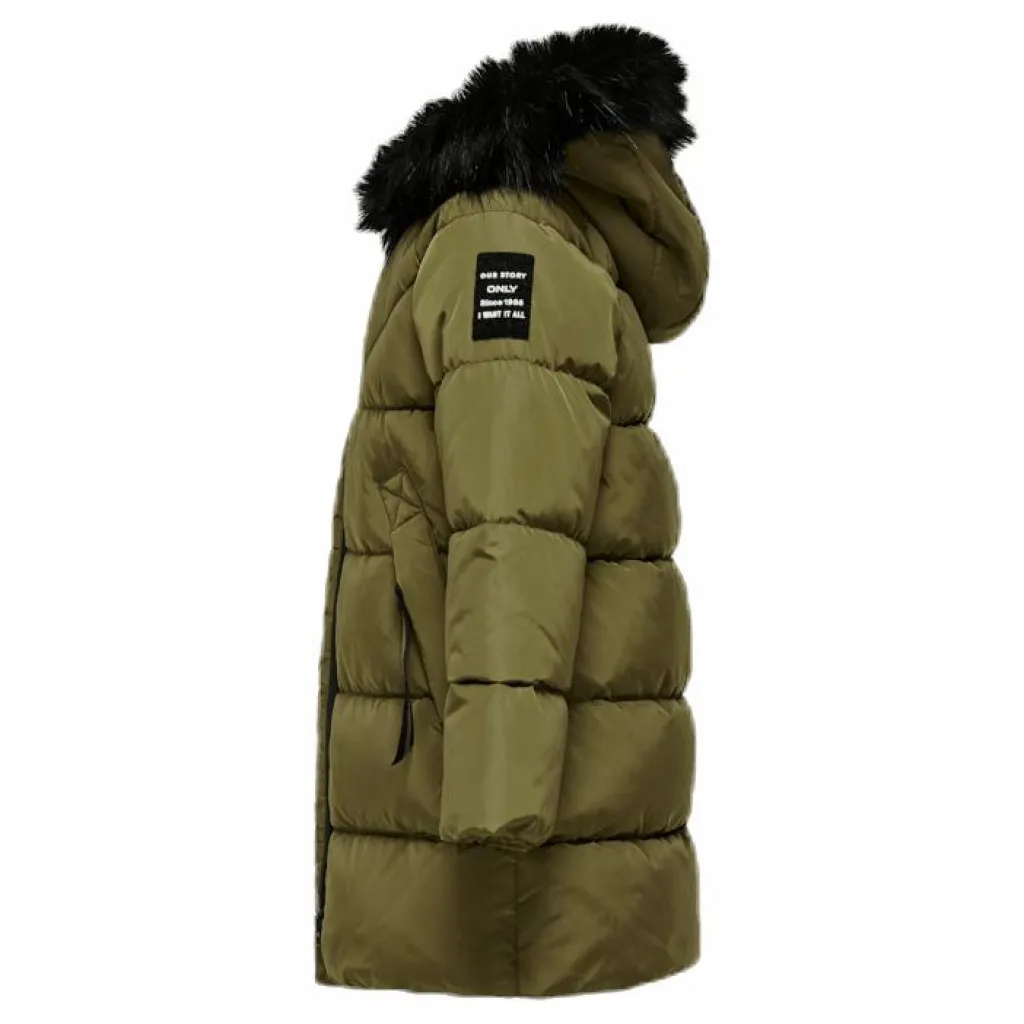 Kids Only Monica Long Puffer Coat Beige Online