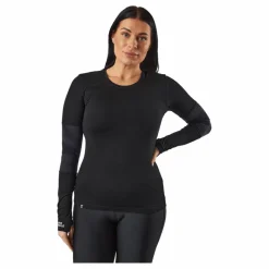Mons Royale Cornice Long Sleev Black Svart Clearance