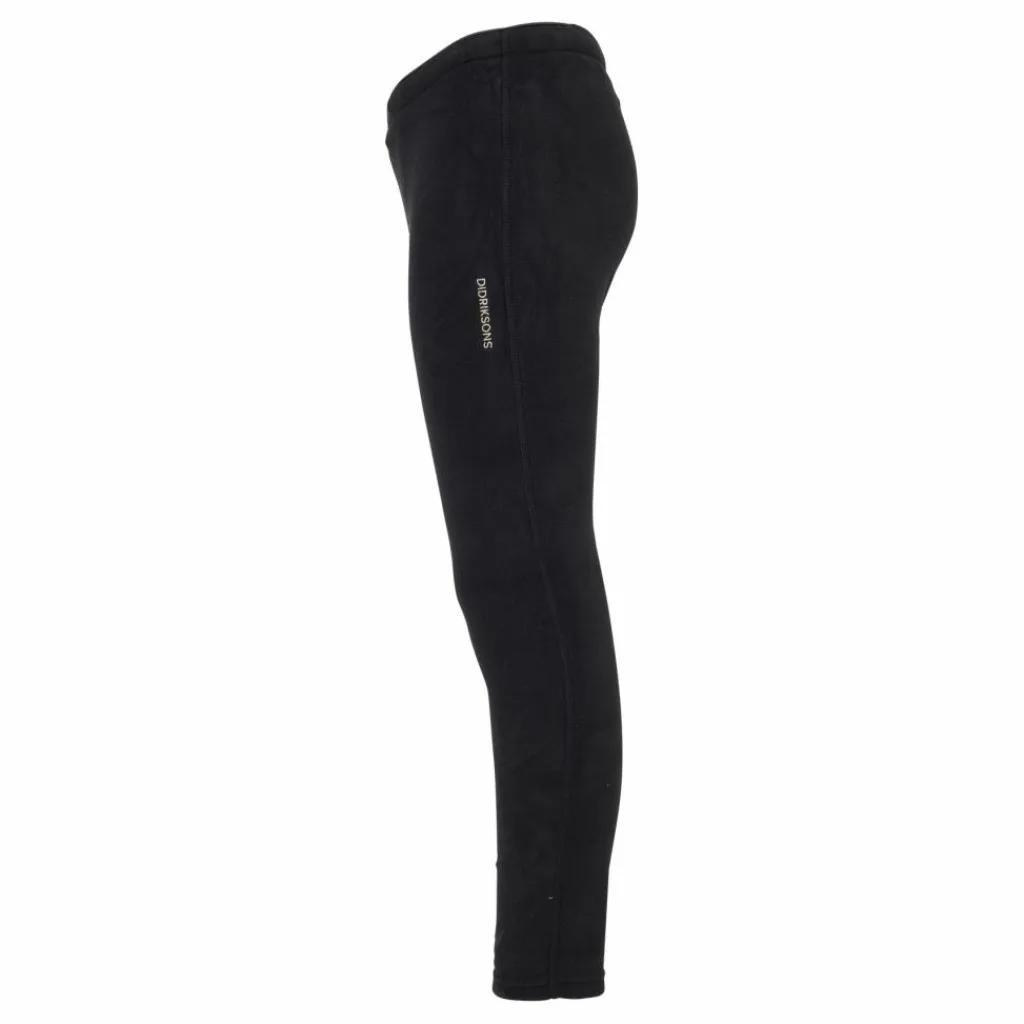 Didriksons Monte Kids Pants 7 Black Svart Outlet