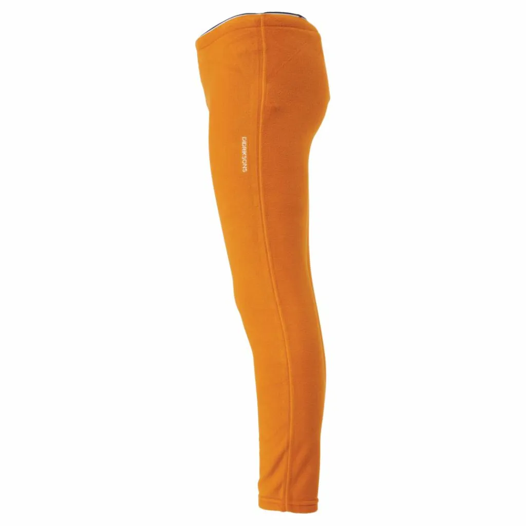 Didriksons Monte Kids Pants 5 Burnt Glow Orange Clearance