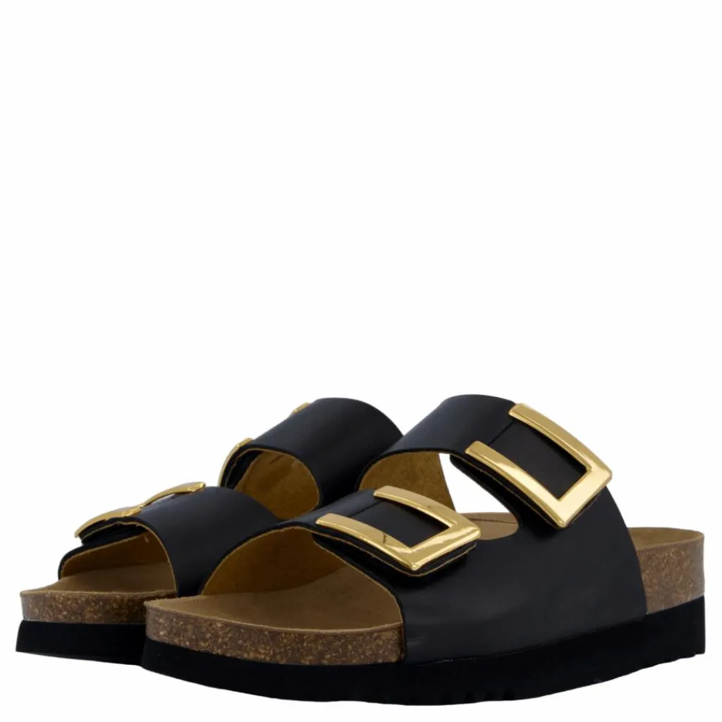 Scholl Monterey 2 Straps Black New