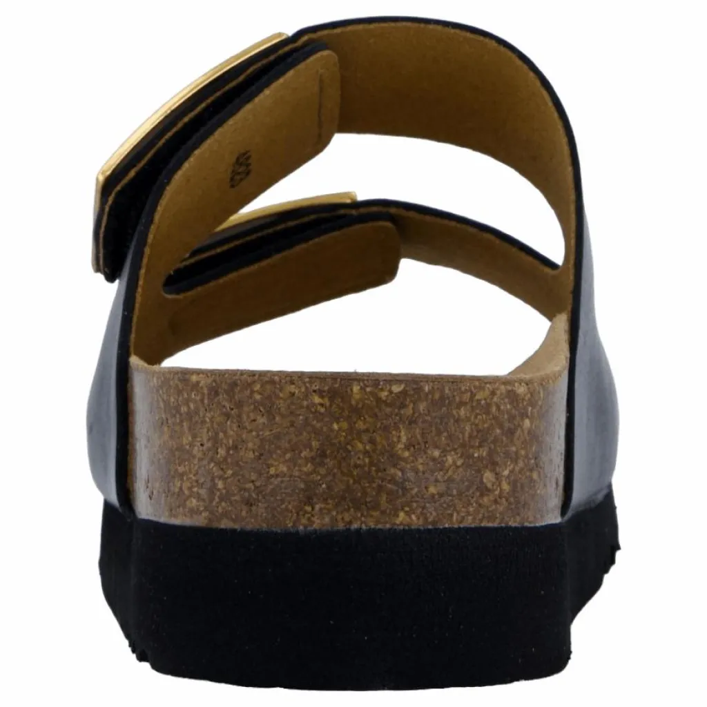 Scholl Monterey 2 Straps Black New