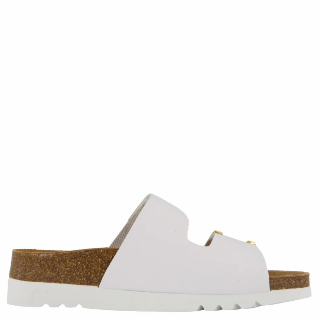 Scholl Monterey 2 Straps White Vit