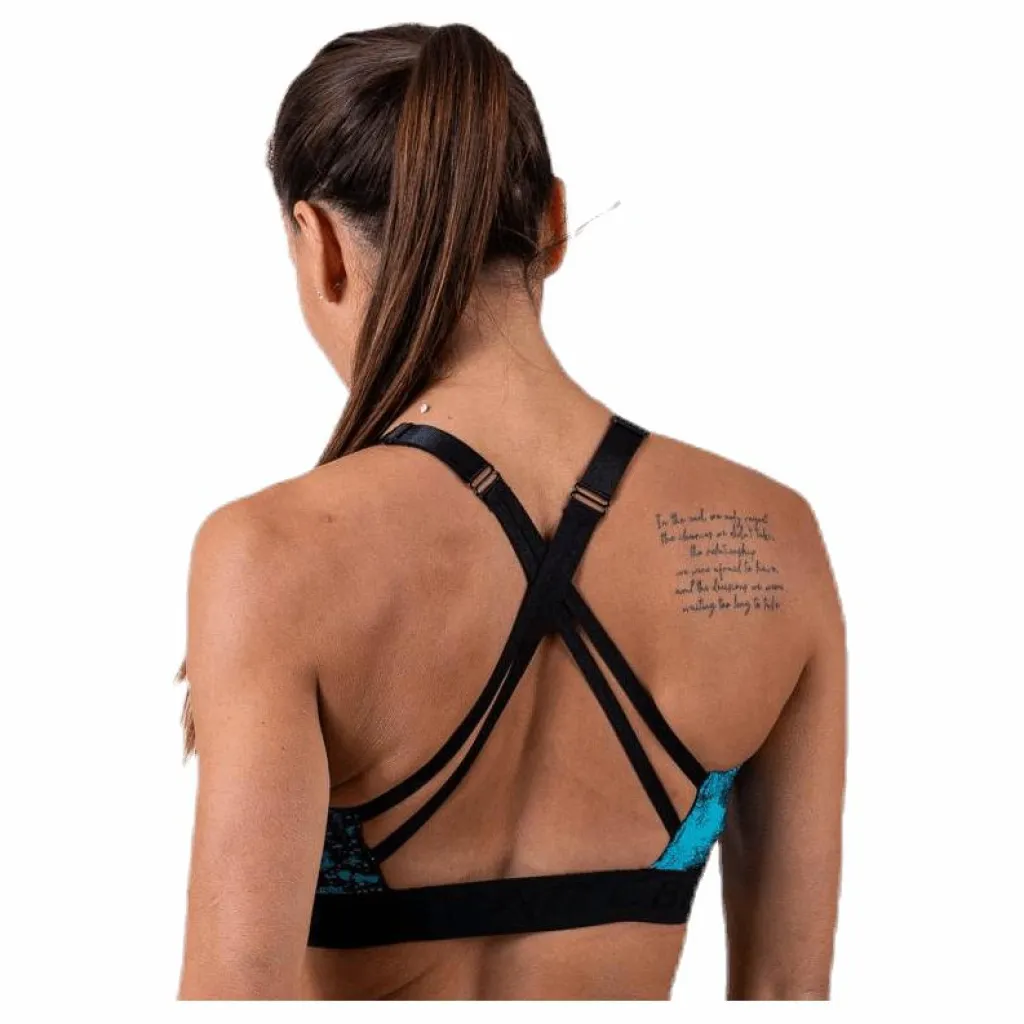 BLACC Moon Limited Sports Bra Blue Blå Discount