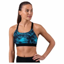 BLACC Moon Limited Sports Bra Blue Blå Discount