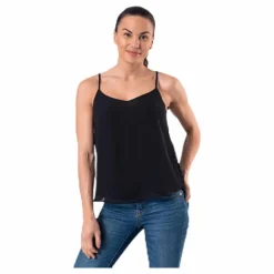 Only Moon Sl Top Wvn Black Svart Hot
