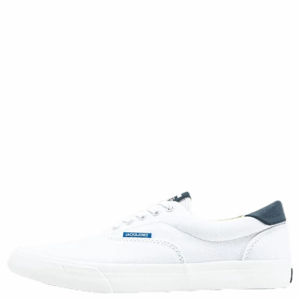 Jack & Jones Mork Canvas White Vit Discount