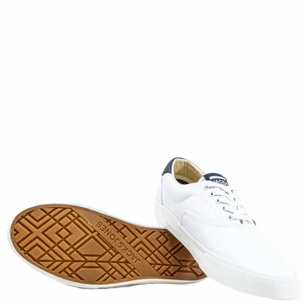 Jack & Jones Mork Canvas White Vit Discount