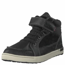 Viking Moss Mid Black/white Svart Discount
