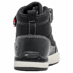 Viking Moss Mid Kids Black Svart Best