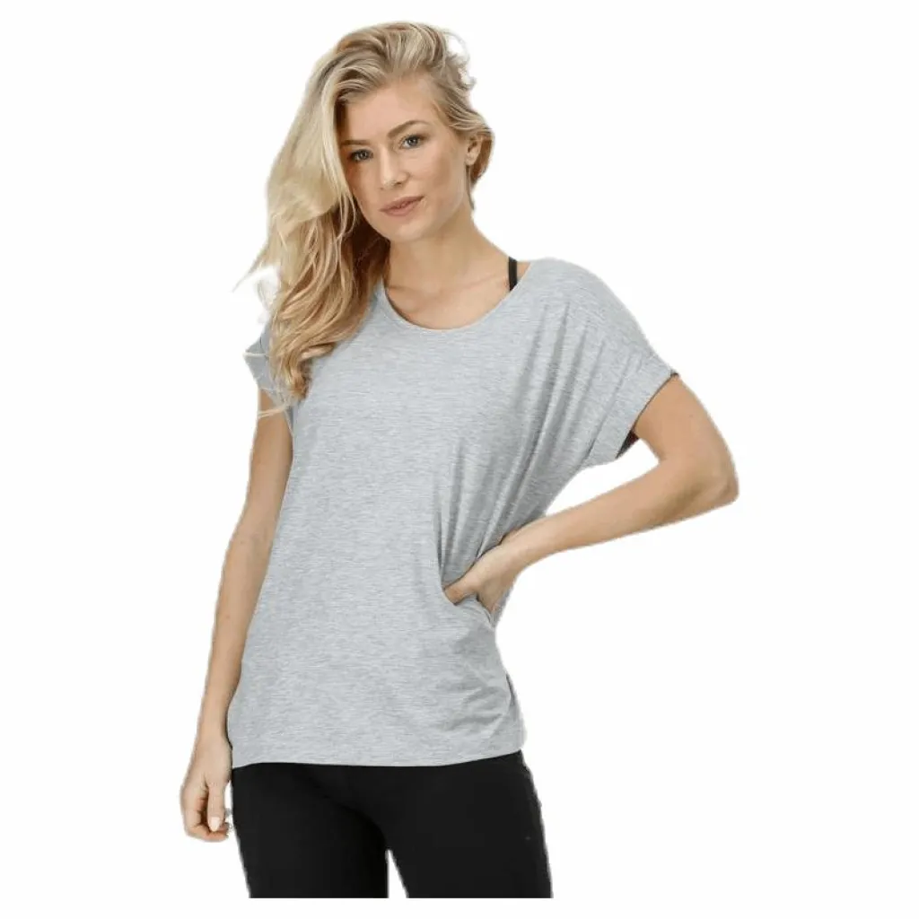 Only Moster S/S O-Neck Top Jrs Grey Grå Outlet