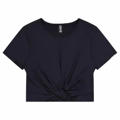 Under Armour Motion Crossover Crop Ss Black Svart Outlet