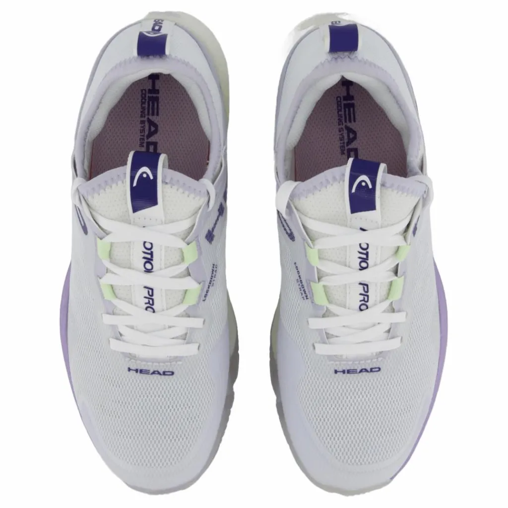 Head Motion Pro Padel Women White/lavender Lila Discount