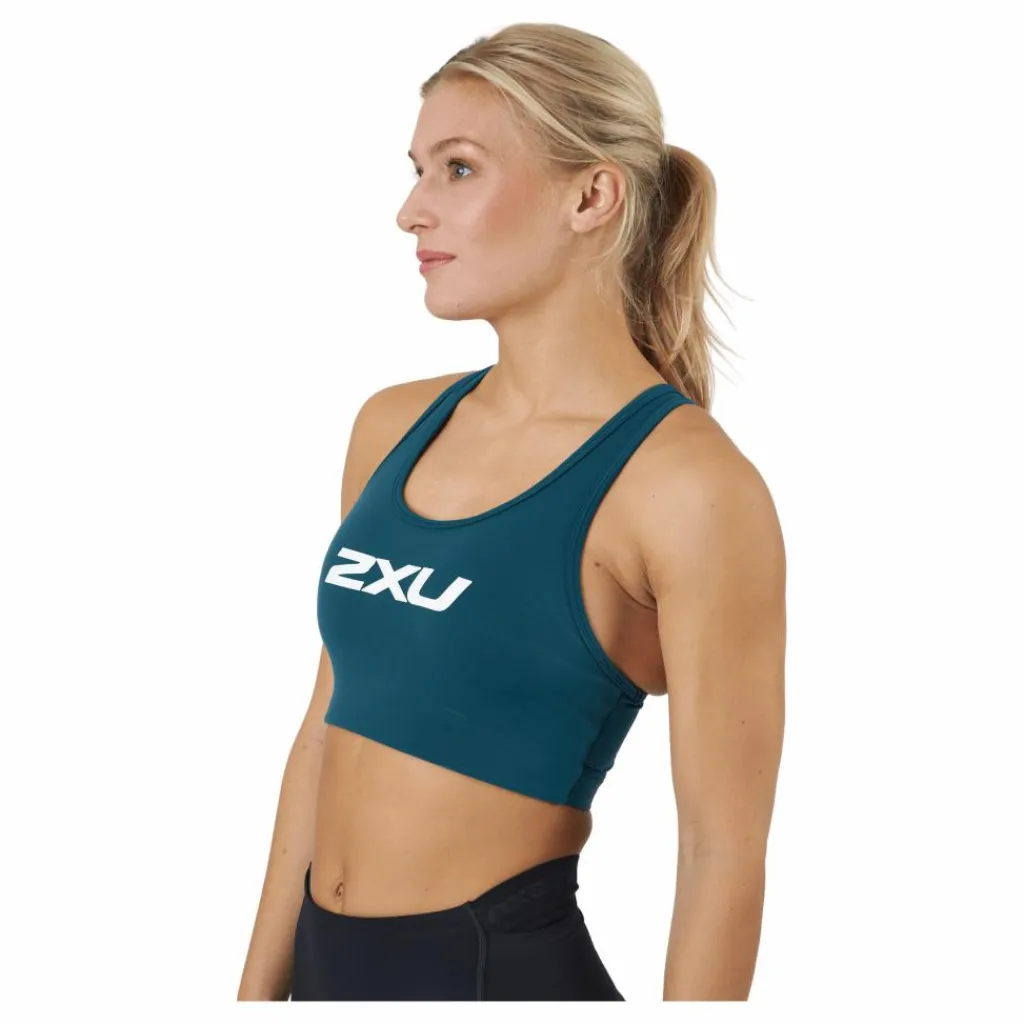 Motion Racerback Crop Deep Jade/white*2XU Best
