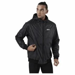 2XU Motion Windbreaker Embossed Monogram/slvr Reflect Outlet